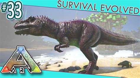 ARK: Survival Evolved - My First Giga Taming! S3E33 - YouTube