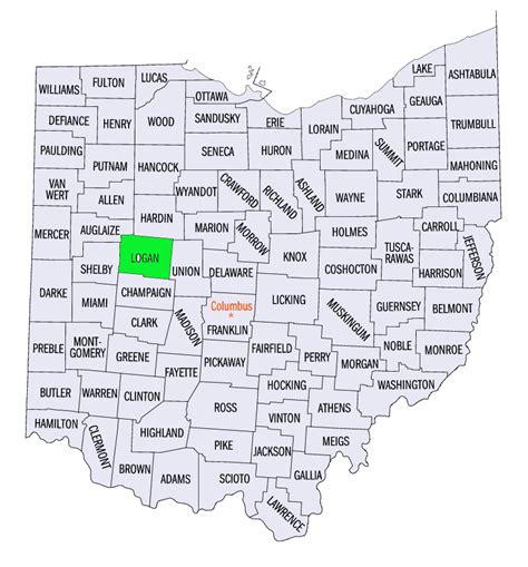 Perry county township map ohio - weralogistics