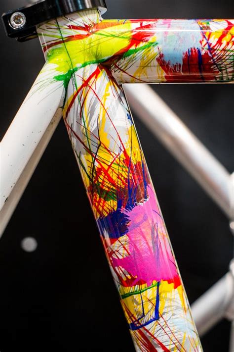 A Dario Pegoretti Hand-painted Road Frame | Paint bike, Bicycle paint ...