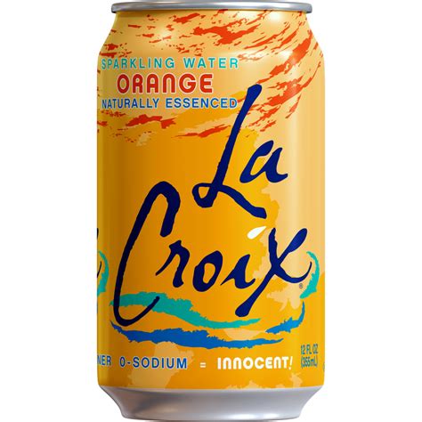 LaCroix Sparkling Water - Orange 2/12pk/12 fl oz Cans | Complete Office