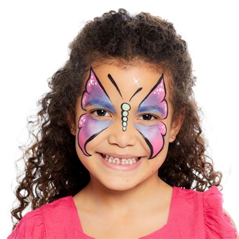 Butterfly Face Painting For Kids