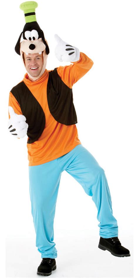 C982 Licensed Disney Goofy Mens Fancy Dress Up Party Halloween Adult ...