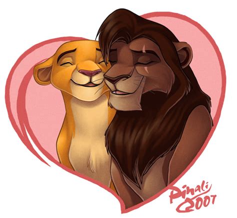 Kovu & Kiara - Kovu & Kiara Fan Art (24341279) - Fanpop