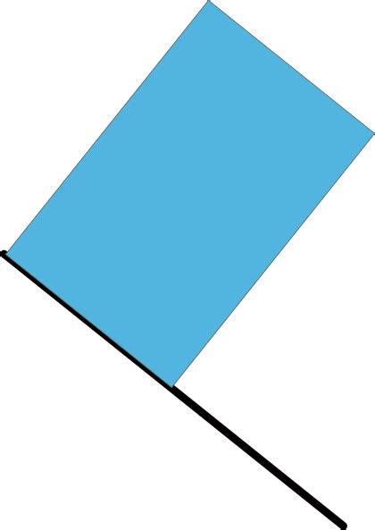 Blue Flag Clip Art at Clker.com - vector clip art online, royalty free ...