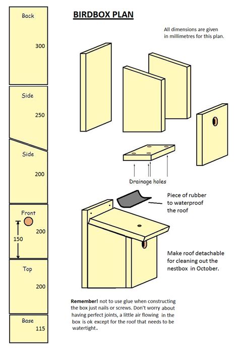 Bird Box | Homemade bird houses, Bird house plans, Bird houses diy