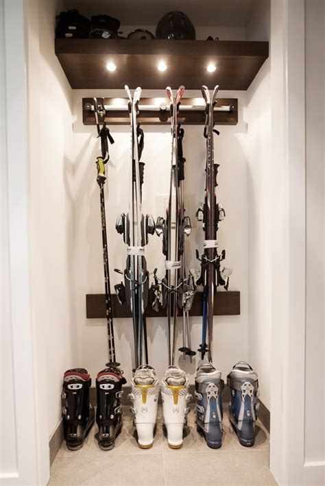 Ski storage Ski Room, Gear Room, Ski Decor, Cabin Decor, Chalet Chic ...