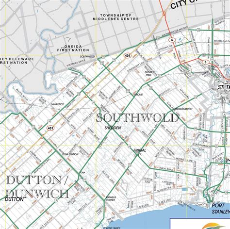 Rural Routes - Township of Southwolde (Lower Tier Elgin)