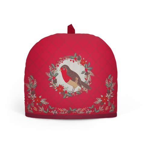 TIPPERARY CRYSTAL CHRISTMAS TEA COSY CHRISTMAS ROBIN