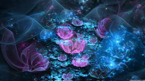 🔥 Download Magical Abstract Flowers Wallpaper High Definition by ...