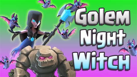 BEST NIGHT WITCH Deck// Night Witch Deck // Clash Royale - YouTube