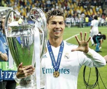 Cristiano Ronaldo Becomes Player With Most UEFA Champions League Wins ...