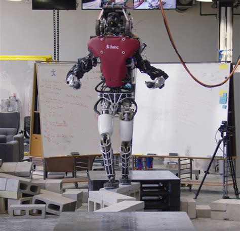 165-Pound Humanoid "Atlas" Robot Walking on a Narrow Beam and 15 More ...