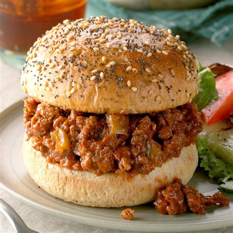 Flavorful Sloppy Joes Recipe | Taste of Home