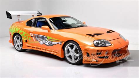 A 1994 Toyota Supra driven by Paul Walker in "Fast and Furious" sells ...