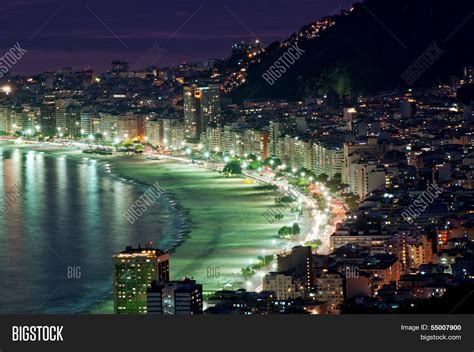 Night View Copacabana Image & Photo (Free Trial) | Bigstock