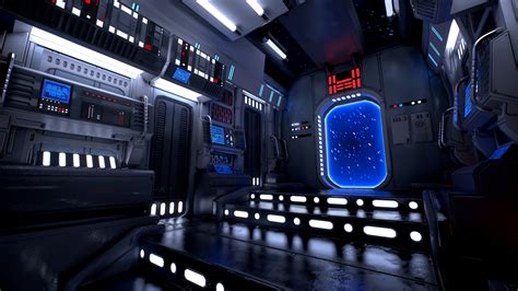 ArtStation - Space Ship Interior - Empire Style