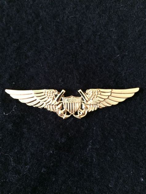 NFO wings Naval Flight Officer Gold Wings | Military insignia, Navy ...