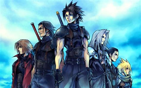 final fantasy vii sephiroth crisis core cloud strife zack fair genesis ...