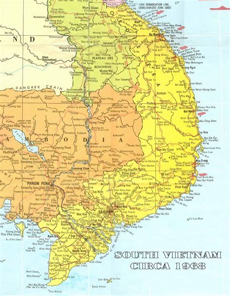 Map of Vietnam