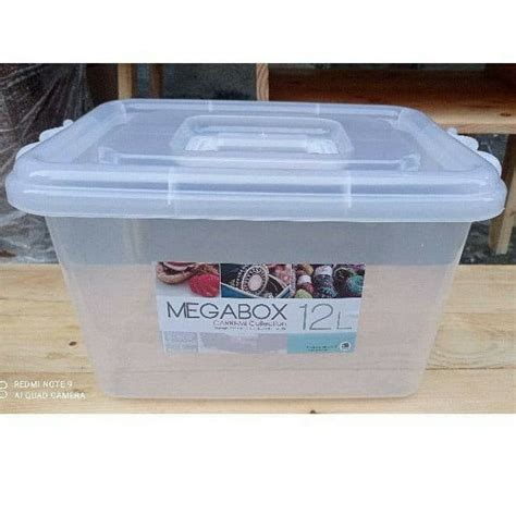 Megabox Storage Box 12L (Clear) | Lazada PH