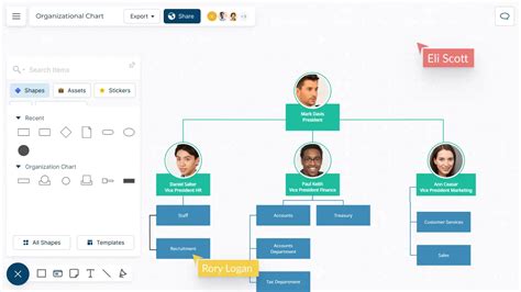 Free Organizational Chart Maker Build Org Charts Visme, 50% OFF