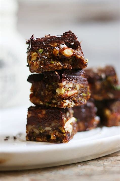 Date Nut Bars (Chocolate Covered) | Cook Click N Devour!!!