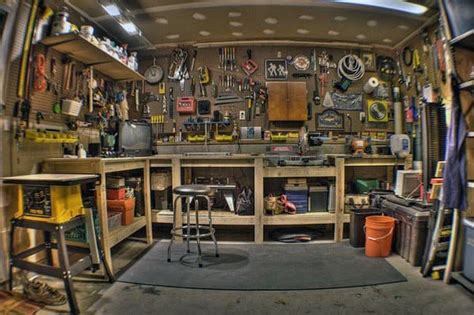 Top 60 Best Garage Workshop Ideas - Manly Working Spaces