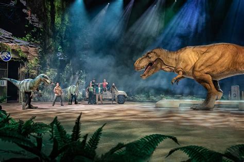 Dinosaurs take over Barclays Center live show 'Jurassic World Live Tour'