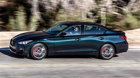 Infiniti Debuts Color-Shifting Black Opal Paint On 2023 Q50 Red Sport 400