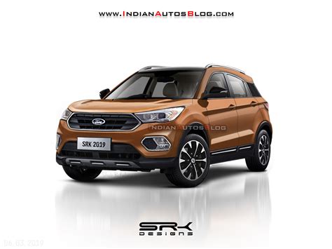 Made-for-India 2020 Ford EcoSport - IAB Rendering