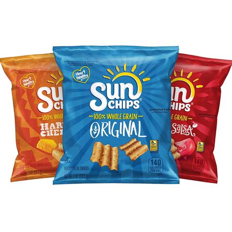 Sunchips Multigrain Chips Variety 1 Ounce Pack of 40 Variety Pack 1 ...