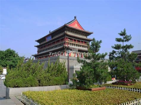 Xi'an Drum Tower - Xian Drum Tower Pictures, Shaanxi