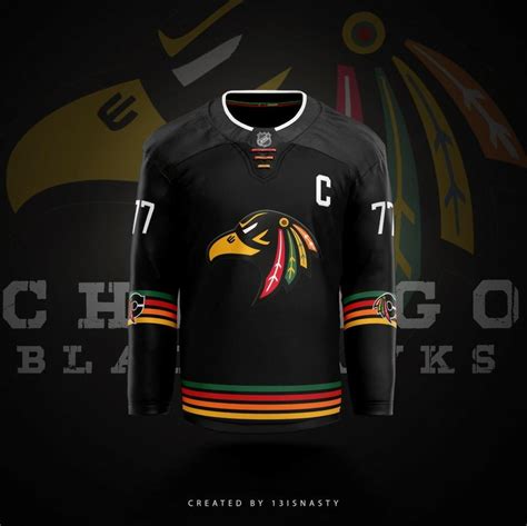 Chicago Black Hawks Jersey Concept - American-Review.org