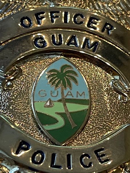 GUAM POLICE OFFICER BADGE