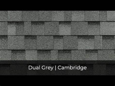 IKO Roof Shingle Colors – Dual Grey | Architectural | Cambridge - YouTube