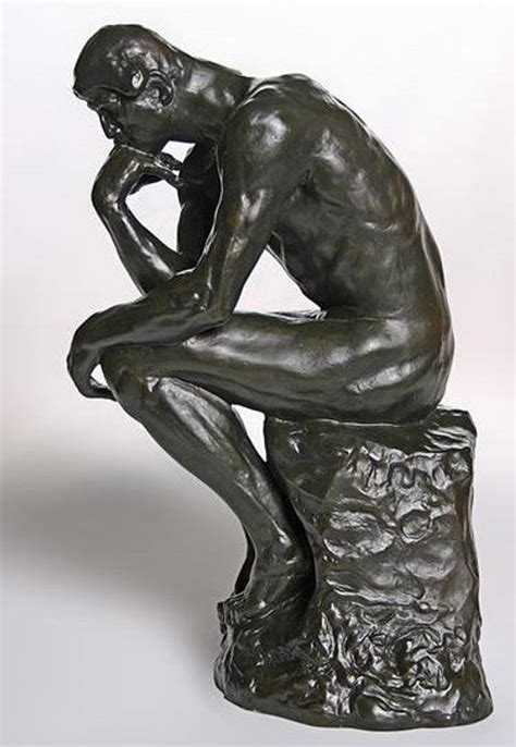 Grande The Thinker Statue by Auguste Rodin - Museum Art Reproduction