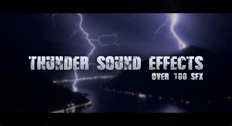 Thunder Sound Effects in Sound Effects - UE Marketplace