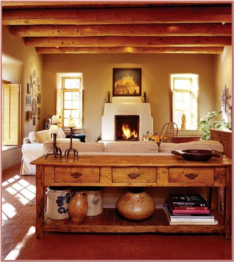 Santa fe style living room – Artofit