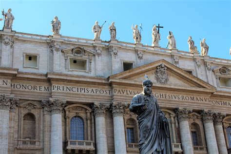 St Peter's Basilica, Vatican City.` Free Stock Photo - Public Domain ...