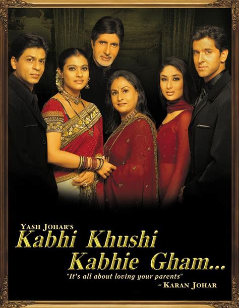 Kabhi Khushi Kabhie Gham - Directed by Karan Johar | Hindi movies, Best ...