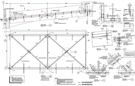 Steel Roof Truss Design Free Download PDF File - Cadbull