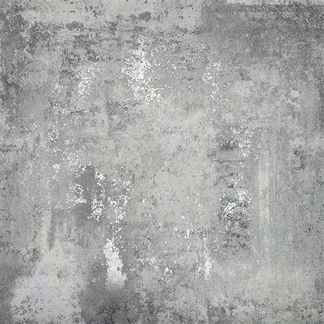 Exposed Metallic Industrial Texture Grey 50104 | Wallpaper Sales