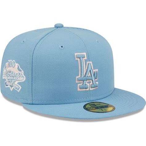 Los Angeles Dodgers New Era 100th Anniversary 59FIFTY Fitted Hat ...