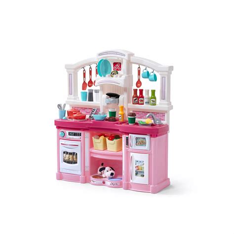 Step2 Fun With Friends Kitchen Pink Kitchen Play Set - Walmart.com