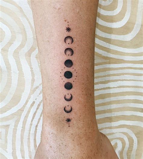 Moon phases | Tattoos with meaning, Moon phases tattoo, Tattoo prices