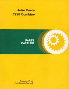 John Deere 7720 Combine - Parts Catalog | Farm Manuals Fast