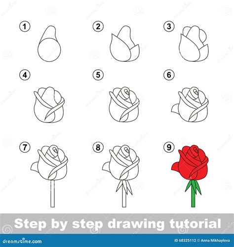 Rose Drawing Tutorial | Wallpapers Gallery