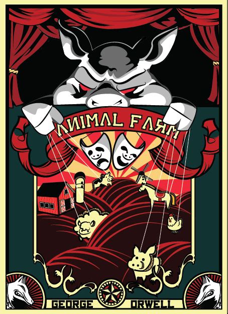 Animal Farm - Book Cover :: Behance