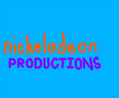 Nickelodeon Productions Logo from 2017 by MikeJEddyNSGamer89 on DeviantArt