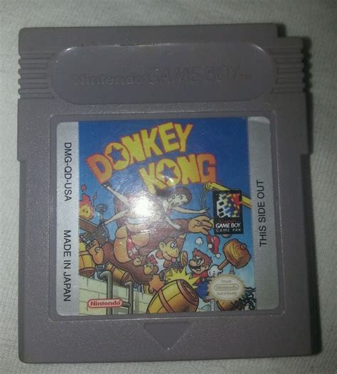 Donkey Kong (Nintendo Game Boy, 1994) #Ebay #Nintendo #DonkeyKong # ...